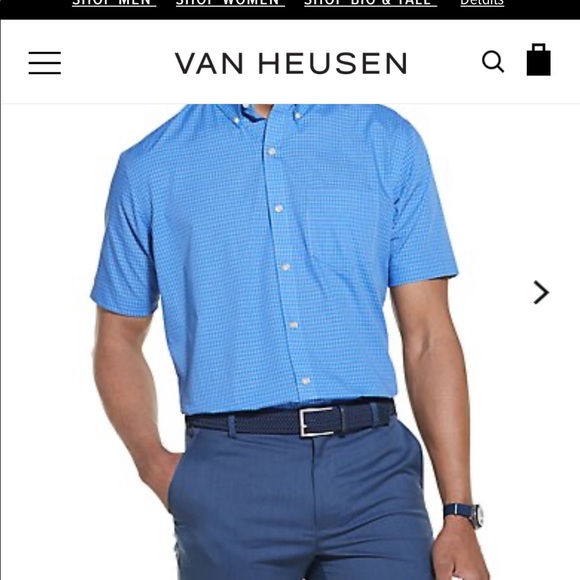 Van Heusen Other - Short sleeve button down shirt Van Heusen medium